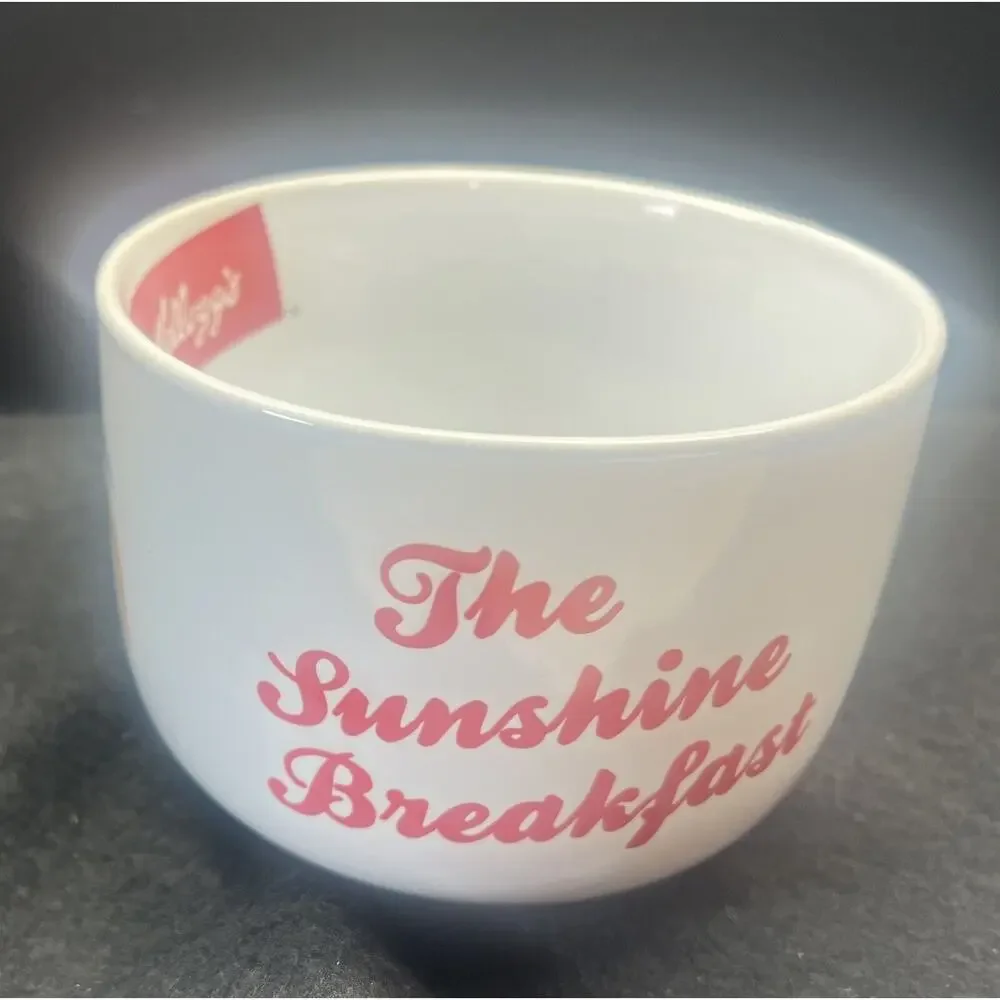 Vintage Style Retro Kelloggs Cornflakes Cereal Bowl Mug 2016 Kimm & Miller‎